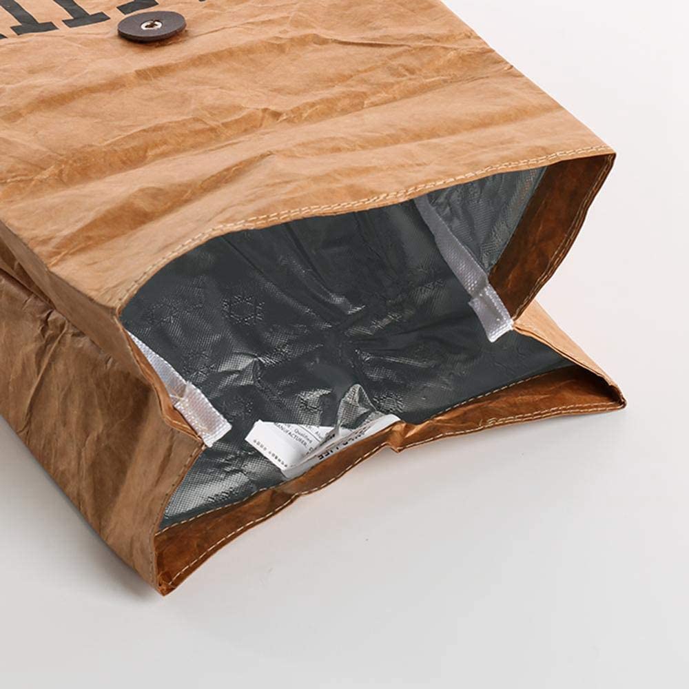 Durable Tyvek Lunch Bag, DUPONT PAPER, Foldable Insulated, Fibers Innovation Bag Thermal Bag Food Bags