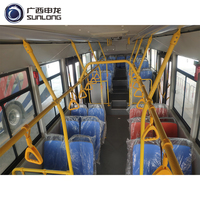 Bus Urbain Électrique Accessible aux Fauteuils Roulants 10m 80 Passagers 21-40 Sièges Autonomie 300km Batterie LFP Entrée Basse