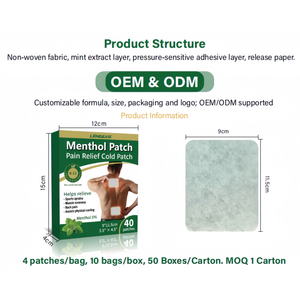 แผ่นเจลบรรเทาปวดแบบร้อนและเย็นสำหรับข้อต่อและกล้ามเนื้อ คอและไหล่ - Product Image 3