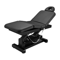 Table de massage électrique moderne pliable en bois TOMSPA pour le visage et le salon, certifiée CE TS-2360, garantie 1 an