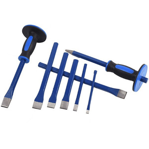 Ensemble de ciseaux de maçonnerie en acier au chrome-vanadium, outils multifonctions pour la découpe de pierre en maçonnerie - Product Image 2