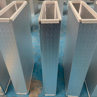 Conduit d'air flexible en PVC pré-isolé pour économie d'énergie, adapté aux systèmes CVC, aux hôpitaux et aux écoles