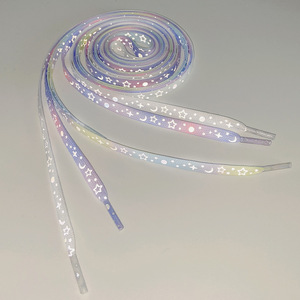 เชือกผูกรองเท้าสะท้อนแสงลายกาแล็กซี่ เรืองแสงสำหรับรองเท้าบาสเก็ตบอล <span class=keywords><strong>AF1</strong></span> สำหรับทุกเพศ - Product Image 5