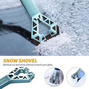 Anjuny Nouvelle pelle multifonctionnelle pour voiture, balayette dégivreuse, <span class=keywords><strong>grattoir</strong></span> à glace, brosse à neige, <span class=keywords><strong>grattoir</strong></span> à glace A-40L Guangdong 67x11.7x12.5cm - Product Image 1