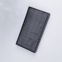 Colle adhésive noire en plastique pour souris et rat Colle adhésive pour souris Piège à colle pour rat