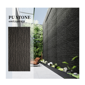 Revestimiento Impermeable 3D <span class=keywords><strong>de</strong></span> Espuma <span class=keywords><strong>de</strong></span> Poliuretano con Diseño <span class=keywords><strong>de</strong></span> Piedra Apilada <span class=keywords><strong>para</strong></span> <span class=keywords><strong>Paredes</strong></span> Exteriores - Product Image 1