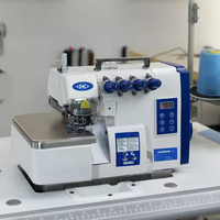 Machine à coudre surjeteuse industrielle à quatre fils à entraînement direct HK 747D, vente chaude