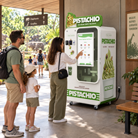 Machine à Açaï Commerciale pour Opérateurs de Distributeurs Automatiques avec Gestion Multi-Emplacements et Données de Ventes en Temps Réel