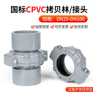 Raccord de compression CPVC Rongsheng 20 mm, adaptateur enfichable pour conduites chimiques - Product Image 2