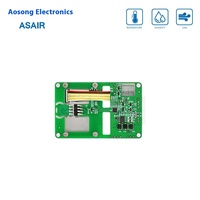 ASAIR AEM1000 Respon Cepat Rs485/UART Output Digital Modul Sensor All-in-One Sensor Lingkungan Tahan Lama CO2 Akurasi 0.1