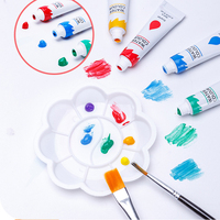 Boîte en bois personnalisée de fournitures d'art professionnelles pour enfants Set de dessin et de peinture acrylique Crayons de couleur Kit de crayons de couleur
