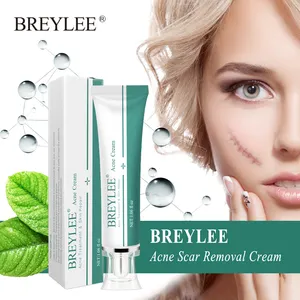 Breylee crema per la rimozione della cicatrice dell'acne, brufoli del viso cicatrici smagliature riparazione crema per la rimozione dell'acne della pelle danneggiata