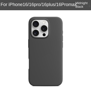 Luxury Magnetic Liquid Silicone Cae for iPhone 16 Pro Max with Magnetic Animation Camera <strong>Touch</strong> Button 16 Plus <strong>Protective</strong> case - Product Image 6