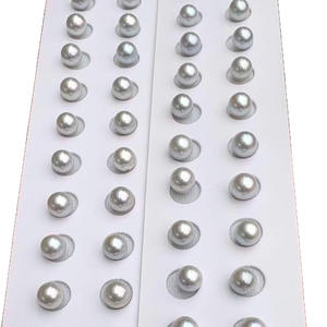 Perlas Sueltas de Akoya de Agua Salada Natural de 5.5-6mm, Luz Intensa, Redondas Básicas, Casi Impecables, Perfectas - Product Image 5