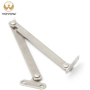 Bisagra de soporte plegable de alta resistencia para tapas, bisagra de acero para puertas de armario, herraje plegable para puertas de alacenas - Product Image 1