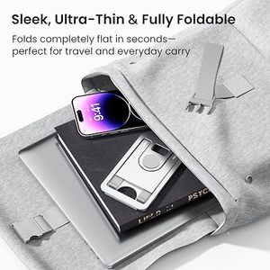 Phone <b>Stand</b> for Desk Foldable Desktop Holder Adjustable Phone Mount Portable Tabletop Nightstand <b>Recording</b> Holder for cellphone - Product Image 3