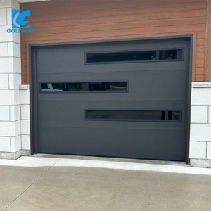 Puerta <span class=keywords><strong>de</strong></span> Garaje Antirrobo <span class=keywords><strong>de</strong></span> Acero Inoxidable con Acabado en Color <span class=keywords><strong>Madera</strong></span>, Estilo Enrollable, <span class=keywords><strong>para</strong></span> Villas <span class=keywords><strong>y</strong></span> Salas <span class=keywords><strong>de</strong></span> Estar - Product Image 4