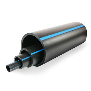 Tubo in HDPE Nero ad Alta Resistenza, Diametro 4.0 Pollici, Non Tossico, Anticorrosione, per Trasporto Industriale di Acqua e Gas, Lunghezza 6 Metri - Product Image 1
