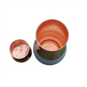 Vajilla de Cobre Martillado Ecológica, Apta para Alimentos, Apta para Lavavajillas, Resistente al Agua Hirviendo, Personalizable, Decorativa, Anticorrosiva - Product Image 5