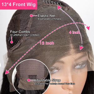 Parrucca da <span class=keywords><strong>donna</strong></span> con pizzo frontale 13x6 senza colla, capelli vergini vietnamiti lunghi 50 pollici, colore naturale, lisci come seta, senza perdita di capelli, all'ingrosso - Product Image 4