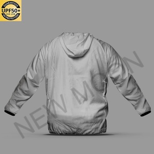 Tailored Pure Color Lightweight Fishing <b>Jacket</b> <b>Men</b> UPF50+ Sun Protective Breathable <b>Thin</b> Outdoor Sportswear - Product Image 6