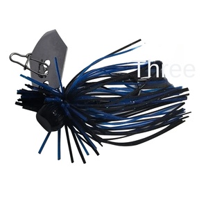 Mycena 10G Leurre de pêche en acier à haute teneur en carbone Spinner Bait Big Blade Jig Dancer Buzzbait Chatterbait pour bar brochet pour la pêche en lac - Product Image 4