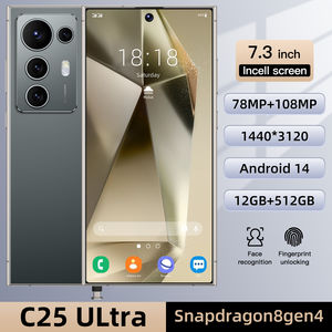 Smartphone 5G C25 Ultra à bas prix, vente chaude 2025, écran HD de 7,3 pouces, 12 Go + 512 Go de stockage important, double SIM - Product Image 4