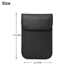Multifunktionale Wasserdichte PU-Faraday-Tasche RFID-Signalblockierung Handy-Abschirmung Business-Design für Datenschutz - Product Image 5