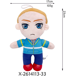 Xinhui Nouveauté transfrontalière <span class=keywords><strong>Stranger</strong></span> <span class=keywords><strong>Things</strong></span> : Peluche mignonne avec un personnage mangeant des fleurs - Product Image 5