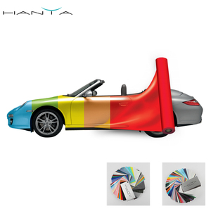 <span class=keywords><strong>Film</strong></span> d'emballage automatique sans bulles d'air Métallique Noir Rose Couleur Vinyle Emballage de voiture - Product Image 6