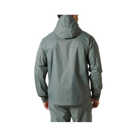 Veste coupe-vent légère et imperméable de haute qualité pour hommes, fermeture à glissière avec support à capuche, respirante et fine pour le service OEM d'automne