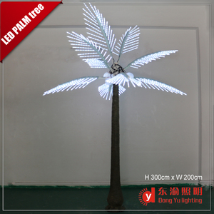 24V ngoài trời thắp sáng cây cọ trang trí cây nhân tạo đẹp dẫn cây dừa - Product Image 2