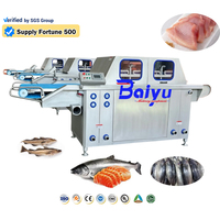 Machine d'injection de saumure Baiyu Injecteur de solution saline de poisson de volaille de boeuf faisant la machine