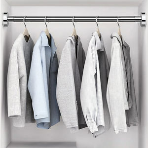 <span class=keywords><strong>Tringle</strong></span> à <span class=keywords><strong>rideau</strong></span> de <span class=keywords><strong>baignoire</strong></span> réglable argentée antidérapante antirouille moderne <span class=keywords><strong>tringle</strong></span> de douche à tension constante en acier inoxydable 304 pour salle de bain - Product Image 5