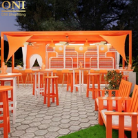 Stand de stand de vente au détail moderne ONI Kiosque de restauration rapide et de jus avec éclairage LED pour magasin et présentoir à vendre