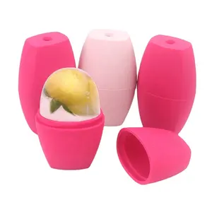 New-design Eco-friendly Skin Cooling And Soothing Face Massager Silicone Ice Roller