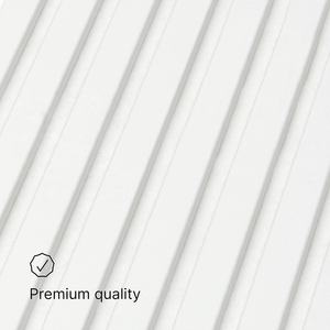 Paneles <span class=keywords><strong>de</strong></span> Pared Acústicos <span class=keywords><strong>de</strong></span> <span class=keywords><strong>Madera</strong></span> <span class=keywords><strong>de</strong></span> PVC <span class=keywords><strong>de</strong></span> Alta Calidad, Populares en Europa, <span class=keywords><strong>de</strong></span> 2400x600 mm, Color Blanco, <span class=keywords><strong>3</strong></span> Lados, para Decoración - Product Image 4