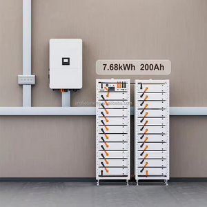 Batterie haute tension 54 kWh~161 kWh pour système de stockage d'énergie commercial et industriel, module d'énergie 7,68 kWh - Product Image 2