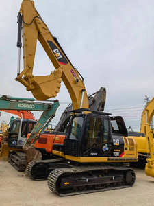 Pelleteuse 320D Cat d'occasion Pelle rétrocaveuse hydraulique à chenilles moyenne originale de 20 tonnes avec composants de roulement central - Product Image 4