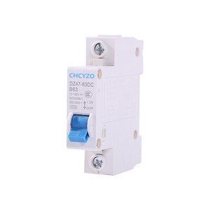 เบรกเกอร์ขนาดเล็ก Chcyzo Dz47-63dc 12-125V B63 4000a สำหรับงานไฟฟ้ากระแสตรง - Product Image 4
