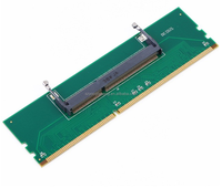 Nuevo adaptador de conector de memoria RAM DDR3 para ordenador portátil, 1 unidad, SO-DIMM a DIMM de escritorio, DDR3
