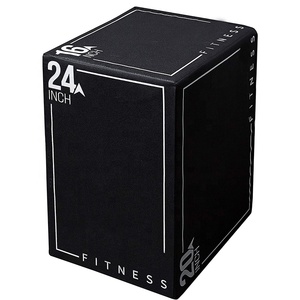 POWERMAN FITNESS Caja <span class=keywords><strong>de</strong></span> <span class=keywords><strong>Salto</strong></span> Apilable 3 en 1 para <span class=keywords><strong>CrossFit</strong></span> y Entrenamiento <span class=keywords><strong>de</strong></span> Saltos <span class=keywords><strong>de</strong></span> Boxeo - Product Image 4