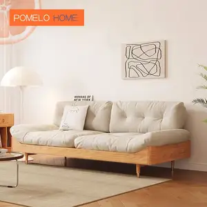 Pomelohome malesia set di divani classici in legno mobili