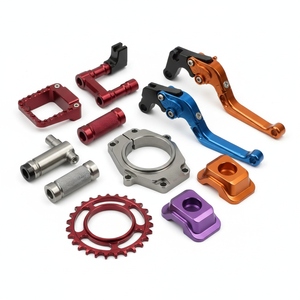 Servicio de Mecanizado CNC Personalizado de Piezas de Aluminio de Precisión de 5 Ejes, Componentes de Vehículos de Aluminio Anodizado 6061 7075 OEM - Product Image 1