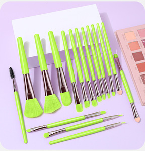16pcs nueva fluorescente neón <span class=keywords><strong>de</strong></span> color <span class=keywords><strong>maquillaje</strong></span> cepillo <span class=keywords><strong>de</strong></span> sombra <span class=keywords><strong>de</strong></span> ojos cepillo <span class=keywords><strong>de</strong></span> mezcla conjuntos - Product Image 4