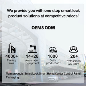 방수 Tuya 와이파이 슬라이딩 도어록 원격 알루미늄 도어록 스마트 도어록 - Product Image 5