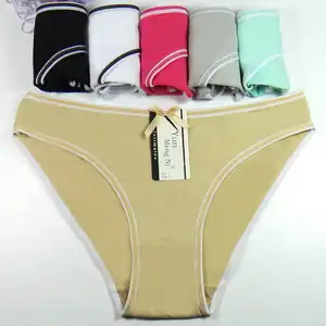 Yun Meng Ni Underwear Sexy Young Girls Daily Cotton Bikini Panties