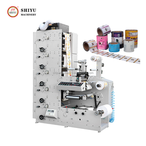 Máy in flexo 5 màu 320mm rạch + Tấm tự động cuộn để cuộn phim nhựa máy in flexo - Product Image 1