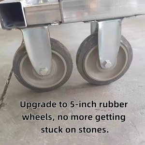 Carro de Transporte de Acero Inoxidable y Hierro Galvanizado T70P T60 T50 T40 para Drones de Protección de Cultivos, Accesorios para Drones - Product Image 2