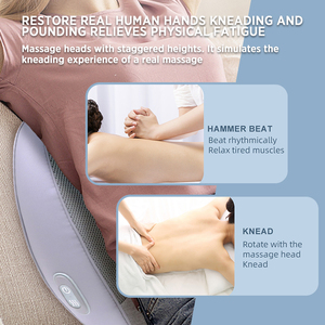 Almohada Térmica Multifuncional ST-1205 para Cuello, Hombros y Espalda con Masaje Shiatsu y Calor para la Salud Cervical - Product Image 5